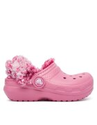 Crocs Чехли Classic Fleece Lined Clog T 212857 Розов