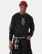 DC Shoes Тениска с дълъг ръкав Burn Out HLS EDYZT04355 Regular Fit