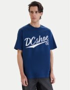 DC Shoes Тишърт Substitute EDYZT04373 Тъмносин Regular Fit