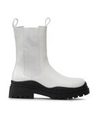 DeeZee Боти тип челси ZAL90152-1 Бял