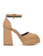 DeeZee Обувки на ток LW85478-6 Бежов