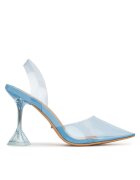 DeeZee Обувки на ток ZALHT-02 BLUE PU