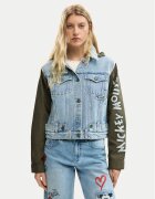 DESIGUAL Дънково яке Kiss Mic 26SWED07 Regular Fit