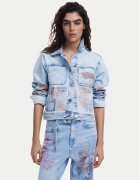 DESIGUAL Дънково яке Los Angeles 25SWED03 Regular Fit