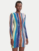 DESIGUAL Ежедневна рокля Carla 25WWVF07 Slim Fit