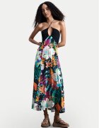 DESIGUAL Лятна рокля Daikiri Cord 26SWVW63 Regular Fit