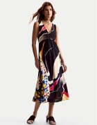 DESIGUAL Лятна рокля Japan Opart Lacroix 26SWVW60 Regular Fit