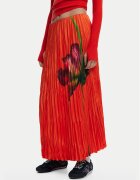 DESIGUAL Плисирана пола Follet 25SWFW06 Regular Fit