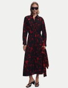 DESIGUAL Рокля тип риза Plisado 25WWVW16 Regular Fit