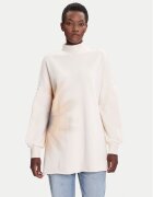 DESIGUAL Суитшърт Flor 25WWSK10 Екрю Loose Fit
