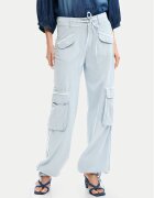 DESIGUAL Текстилни панталони 26SWPW25 Regular Fit
