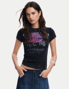 DESIGUAL Тишърт 25SWTKX6 Slim Fit