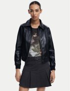 DESIGUAL Яке от имитация на кожа Helsinki 24WWEW35 Regular Fit