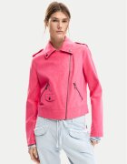 DESIGUAL Яке от имитация на кожа Lolly 26SWEW06 Regular Fit