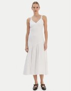 DKNY Лятна рокля P5JNCD88 Екрю Regular Fit