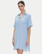 DKNY Нощница YI30054 Светлосиньо Relaxed Fit