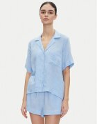 DKNY Пижама YI90054 Светлосиньо Regular Fit