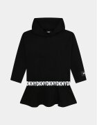 DKNY Плетена рокля D32905 D Черен Regular Fit