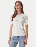 DKNY Пуловер DJ6R0242 Екрю Regular Fit