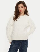 DKNY Пуловер P4MSAQ51 Екрю Regular Fit