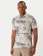 EA7 Emporio Armani Тениска с яка и копчета 7M001286 AF22175 F8040 Екрю Regular Fit