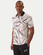 EA7 Emporio Armani Тениска с яка и копчета 7M001532 AF22175 Regular Fit