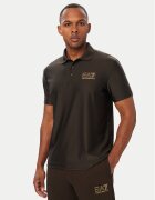EA7 Emporio Armani Тениска с яка и копчета 7M002256 AF26529 U6027 Regular Fit