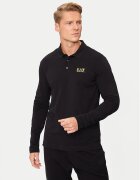 EA7 Emporio Armani Тениска с яка и копчета 8NPF15 PJVQZ U8085 Regular Fit