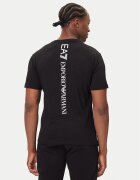 EA7 Emporio Armani Тишърт 7M000567 AF10375 MC001 Черен Regular Fit