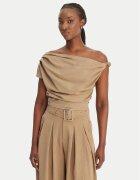 Eleh Блуза SS260098 Бежов Regular Fit
