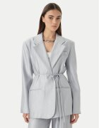 Eleh Сако SS260402 Светлосиньо Relaxed Fit