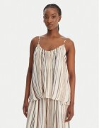 Eleh топ SS260131 Екрю Regular Fit