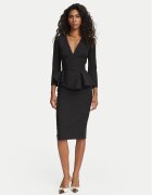 Elisabetta Franchi Коктейлна рокля AB-010-67E2-V400 Fitted Fit