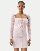 Elisabetta Franchi Коктейлна рокля AB68352E2 544 Slim Fit