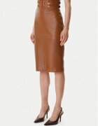 Elisabetta Franchi Кожена пола GP-09Z-61E2-V890 Regular Fit