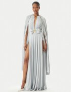 Elisabetta Franchi Официална рокля AB-R13-51E2-V860 Сребрист Regular Fit
