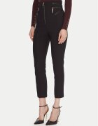 Elisabetta Franchi Текстилни панталони PA-119-56E2-V440spodnie Черен Regular Fit