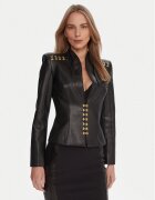 Elisabetta Franchi Яке от имитация на кожа GI-187-57E2-V680 Slim Fit