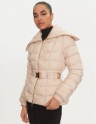 Elisabetta Franchi Зимно яке PI-76D-46E2-V680 Екрю Regular Fit