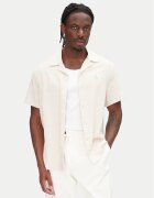 Filling Pieces Риза Resort 9179980 Екрю Regular Fit