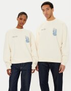 Filling Pieces Суитшърт Unisex Gardener 7459985 Екрю Regular Fit
