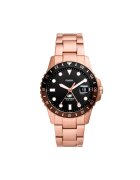 Fossil Часовник Blue FS6027 Златист