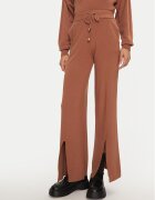 Fracomina Плетени панталони FJ24WV3004K42001 Wide Leg