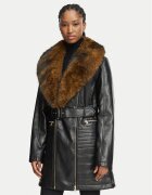 Fracomina Яке от имитация на кожа FR26WC1022P41101 Regular Fit