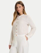 French Connection Кардиган 78ZCE Екрю Regular Fit