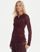 G-STAR Raw Блуза Pointelle D26657-B754 Бордо Slim Fit