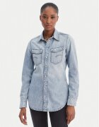 G-STAR Raw дънкова риза D27714-D539 Син Slim Fit