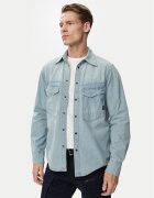 G-STAR Raw дънкова риза Dakota D23006-E356 Син Regular Fit