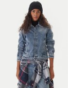 G-STAR Raw Дънково яке Kitoh 3D D26776 E207 Син Regular Fit