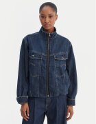 G-STAR Raw Дънково яке Rib Trucker D28586-D536 Син Regular Fit